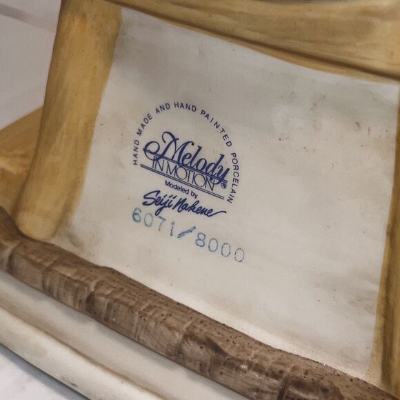 Vtg Melody In Motion Santa Clause Musical Christmas Limited Edition 6071/8000 - Picture 5 of 8